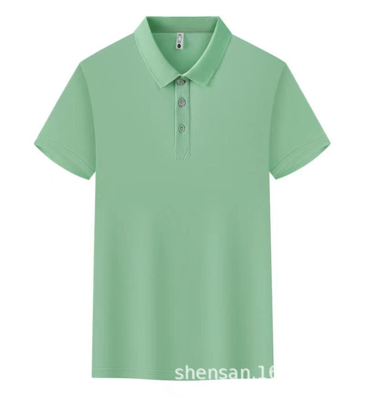 Αντρικό πόλο πουκάμισο με κοντά μανίκια, γρήγορο στέγνωμα, αναπνεύσιμο, κεντημένο λογότυπο, κατάλληλο για στολές ομάδων εργασίας