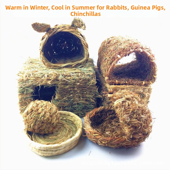 Άχυρο φωλίστσα για μικρά κατοικίδια – Υλικό: βότανα, Μη εισαγόμενη, Μάρκα: Άλλη