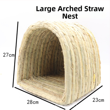 Άχυρο φωλίστσα για μικρά κατοικίδια – Υλικό: βότανα, Μη εισαγόμενη, Μάρκα: Άλλη