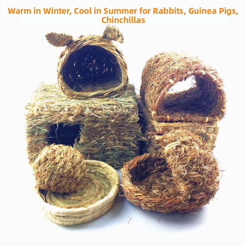 Άχυρο φωλίστσα για μικρά κατοικίδια – Υλικό: βότανα, Μη εισαγόμενη, Μάρκα: Άλλη