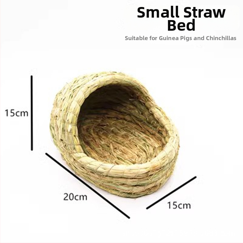 Άχυρο φωλίστσα για μικρά κατοικίδια – Υλικό: βότανα, Μη εισαγόμενη, Μάρκα: Άλλη