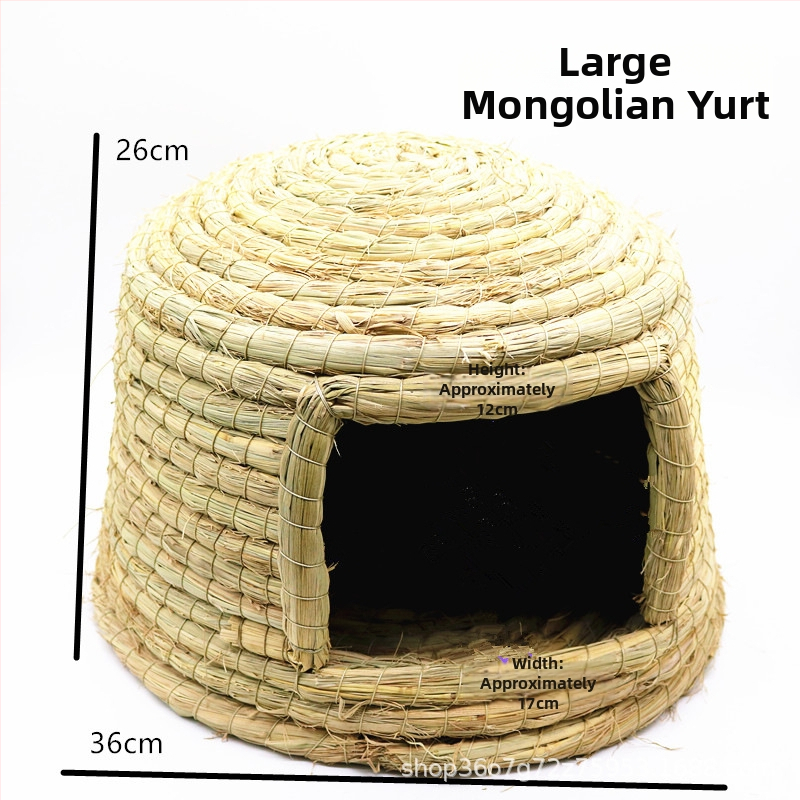 Άχυρο φωλίστσα για μικρά κατοικίδια – Υλικό: βότανα, Μη εισαγόμενη, Μάρκα: Άλλη