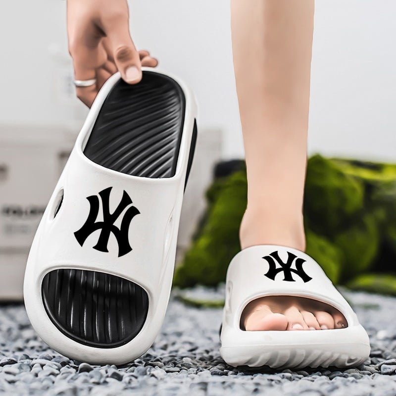 Yuji unisex slide sandale, EVA gornji dio i EVA potplat, slip-on, ljeto 2025, mladenački stil