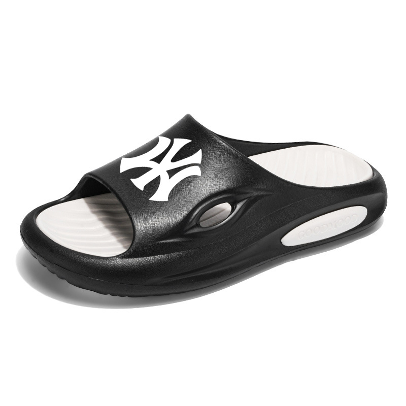 Yuji unisex slide sandale, EVA gornji dio i EVA potplat, slip-on, ljeto 2025, mladenački stil