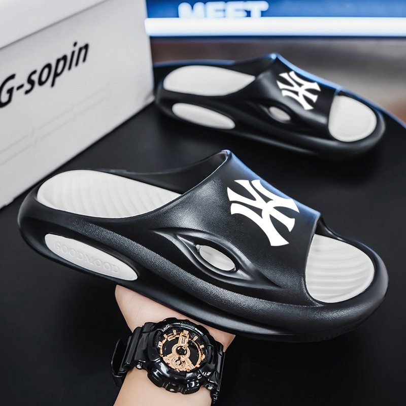 Yuji unisex slide sandale, EVA gornji dio i EVA potplat, slip-on, ljeto 2025, mladenački stil