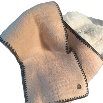 Шал от вълна с плоско тъкане, поддържа топлината, плетиво, стил: средна дължина, свеж и сладък