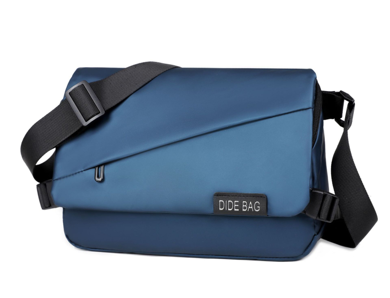 Yu Qiao Crossbody torba velike kapacitete za muškarce — vodootporna, ultra lagana, s zaštitom od krađe, proširiva