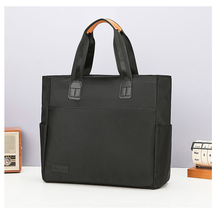 Yu zhe Tote torba, unisex torba za gradske potrebe, Oxford platno, velika kapaciteta, kvadratni oblik za dokumente