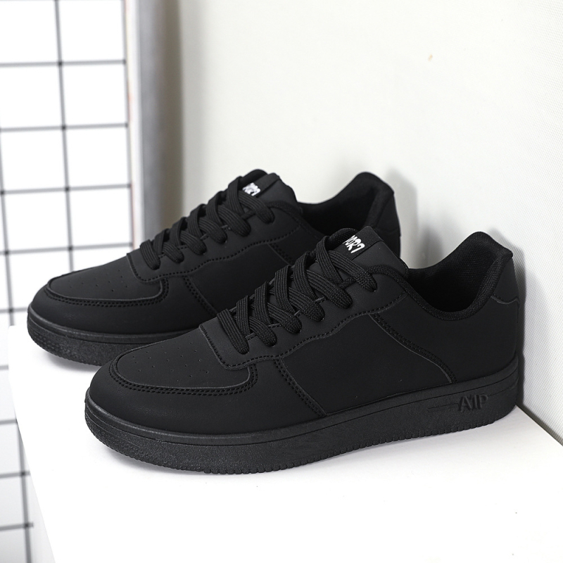 Patike za skateboard, korejski stil, gornji dio od mikrovlakna, okrugli vrh, plastična potplat, EVA uložak