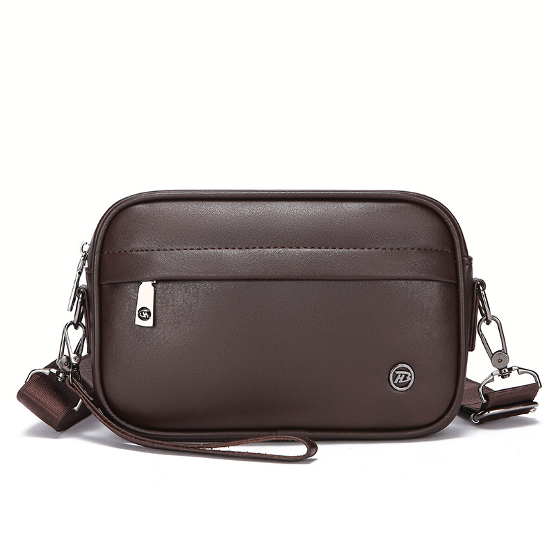 Geantă de umăr pentru bărbați, stil de călătorie de afaceri, impermeabilă, material textil de înaltă calitate