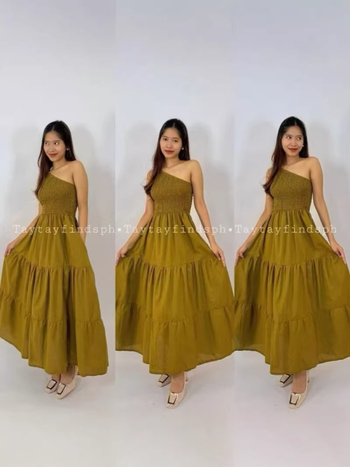 Boemska maksi haljina bez rukava s stražnjim remenčićima, asimetrični ovratnik, slobodan kroj, poliester