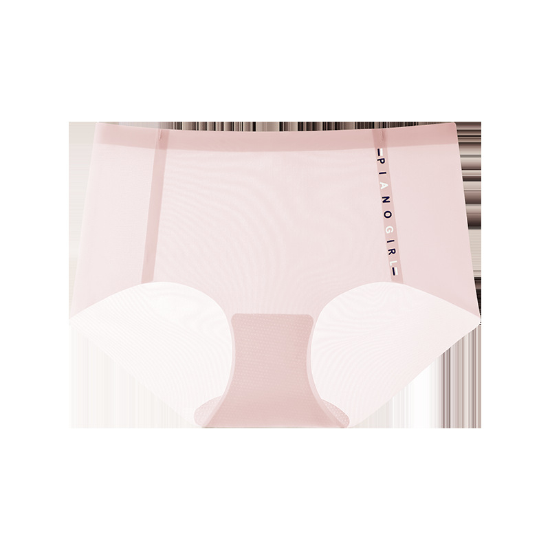 Chiloți femei fără cusături din nailon, talie medie, antibacteriale, respirabile, uscare rapidă