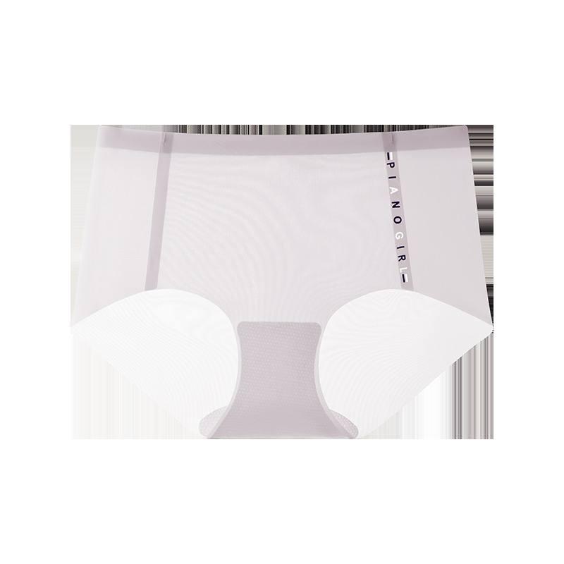 Chiloți femei fără cusături din nailon, talie medie, antibacteriale, respirabile, uscare rapidă