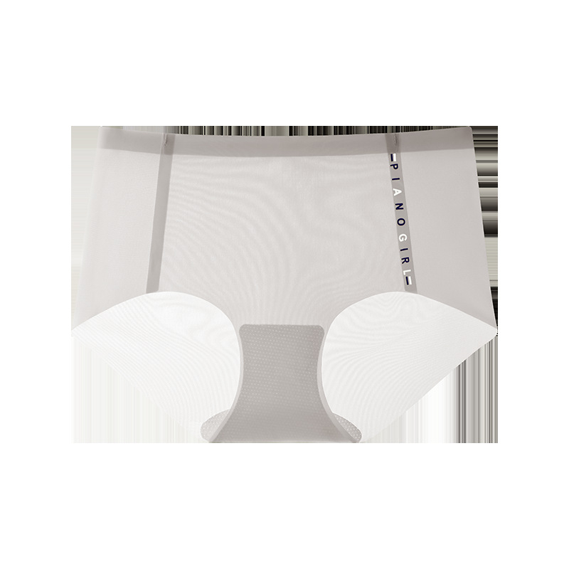 Chiloți femei fără cusături din nailon, talie medie, antibacteriale, respirabile, uscare rapidă