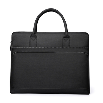 Servietă de birou, design cu două straturi, rezistent la uzură, material Oxford, căptușeală poliester, unisex