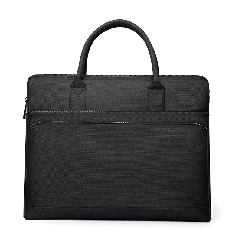 Servietă de birou, design cu două straturi, rezistent la uzură, material Oxford, căptușeală poliester, unisex