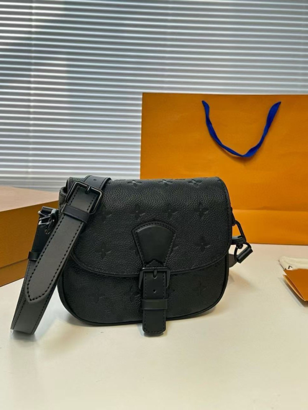 Muška torba preko ramena, korejskog minimalističkog stila, PU koža, velika zapremina s proširivom funkcijom