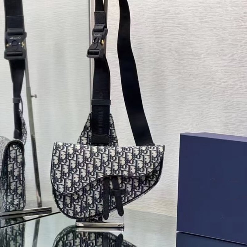 Unisex platnena torba preko ramena s izvezenim uzorkom sedla, podstava od poliestera, Case Roady, proljeće 2025, izdržljiva, za poslovna putovanja