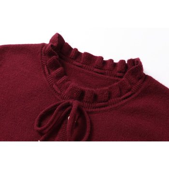 Kötött ruha deréknál fodrokkal, hálós anyag, poliiszter legfeljebb 30%, etnikus stílus, középmagas hossz, téli 2025