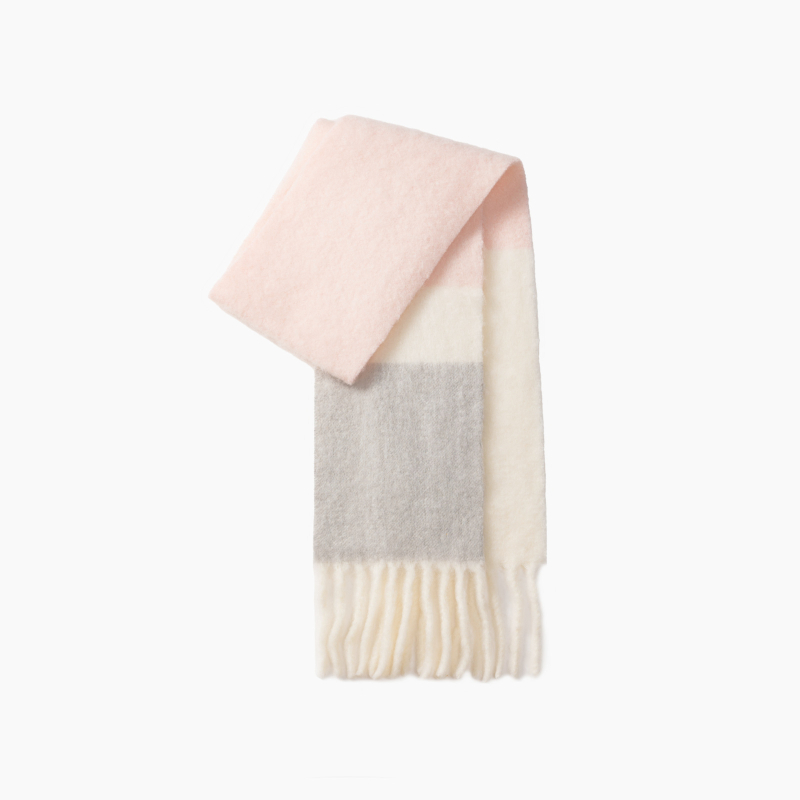 Ženski vuneni šal s produženom duljinom, pleten warp knitting, topao zimi, 81–95% vuna