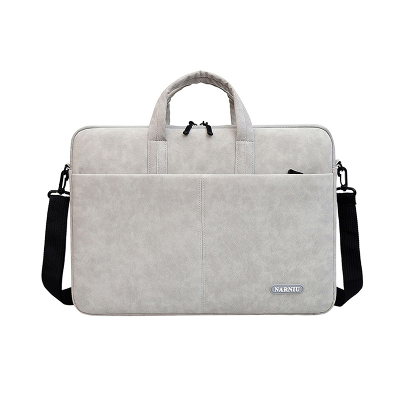 PU torba za iPad/notebook, unisex, smanjenje opterećenja i zaštita kralježnice, podstava od poliestera, jednofarbni uzorak