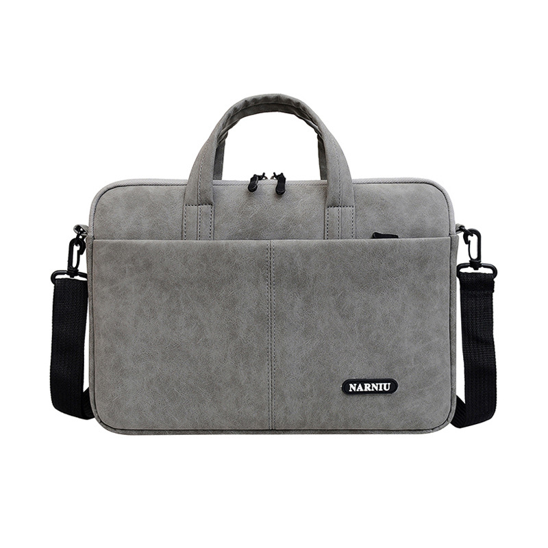PU torba za iPad/notebook, unisex, smanjenje opterećenja i zaštita kralježnice, podstava od poliestera, jednofarbni uzorak