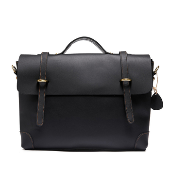 Muška crossbody torba od prave kože Crazy Horse, otporna na habanje, podstava poliester-bavlna.