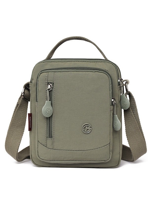 Muška crossbody torba od Oxford materijala, vodootporna i ultra lagana, s višestrukim pretincima za rekreacijska putovanja