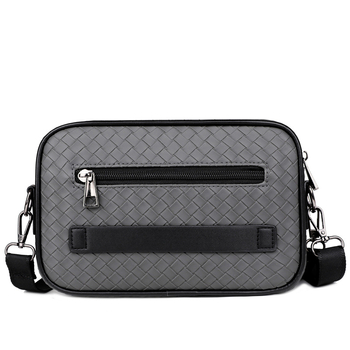 Muška clutch torba, urbano jednostavnog stila, PU koža, vodootporna, s nylonom podlogom, za muškarce, ljeto 2024