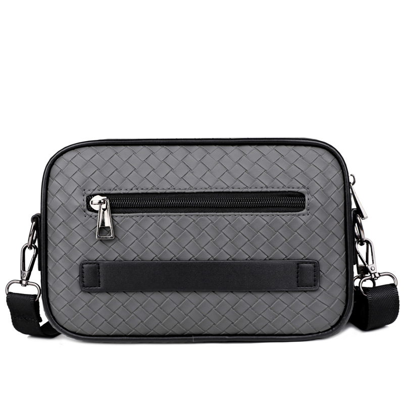 Muška clutch torba, urbano jednostavnog stila, PU koža, vodootporna, s nylonom podlogom, za muškarce, ljeto 2024