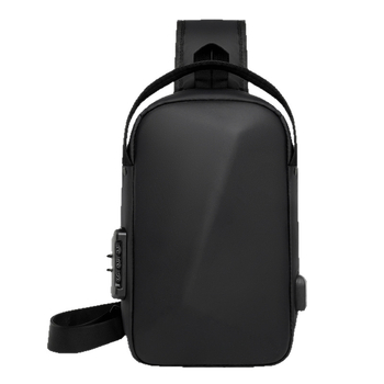 Geantă de piept pentru bărbați – stil Leisure Travel, material Oxford, respirabilă, impermeabilă, ultra ușoară