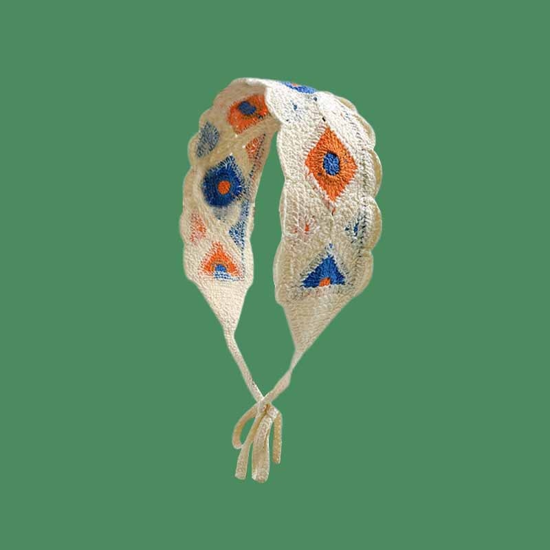 Bandă pentru păr cu margine lată, stil coreean, model ondulat, personalizabilă la comandă, potrivită pentru nunți, amintiri de călătorie și cadouri corporative