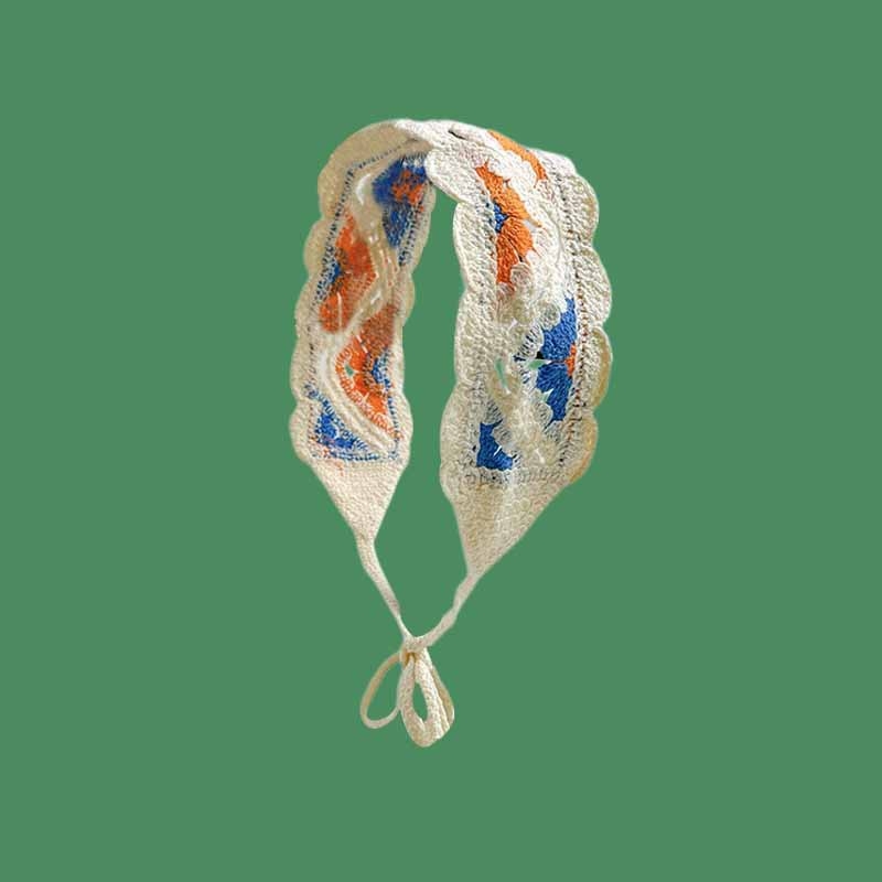 Bandă pentru păr cu margine lată, stil coreean, model ondulat, personalizabilă la comandă, potrivită pentru nunți, amintiri de călătorie și cadouri corporative