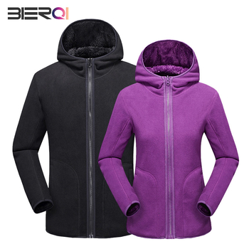 Unisex jakna od coral fleece s kapuljačom za jesen i zimu, toplina s polar fleece podstava, kardigan stil.