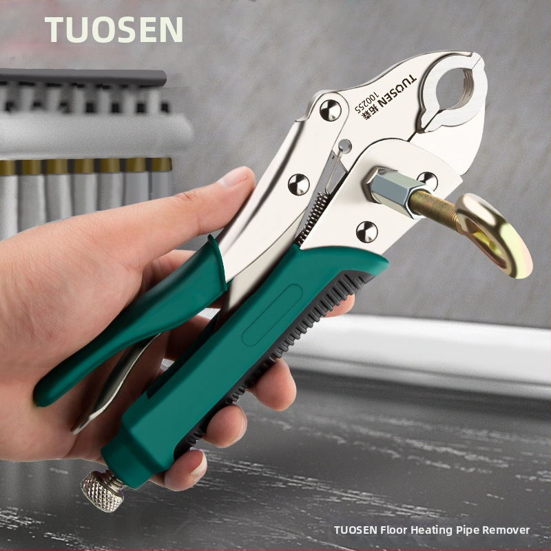 Tuosen kliešte na odstraňovanie rúr podlahového vykurovania, štýl rúrové kliešte, štandardné vlastnosti