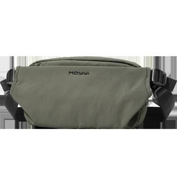 Muška torba za prsa, PVC materijal, ulični stil, prozračna i otporna na habanje, može nositi 8-inčni prijenosnik, težina 0,4 kg