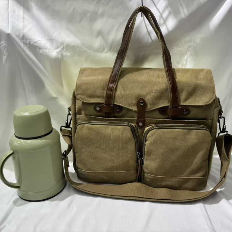 Platnena torba preko ramena za outdoor putovanja – 36–55L, prozračna, ultra lagana, s više pretinuda, gradski/koledžijski stil