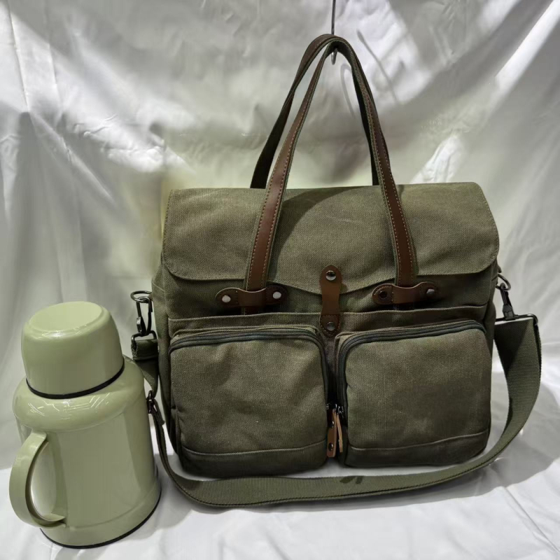 Platnena torba preko ramena za outdoor putovanja – 36–55L, prozračna, ultra lagana, s više pretinuda, gradski/koledžijski stil