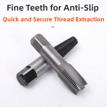 Csőmenet-eltávolító és menetkihúzó szerszám csaptelekhez — magas széntartalmú acél, 0,15–0,45 kg, Márka: Square Purple Source