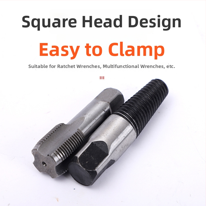 Csőmenet-eltávolító és menetkihúzó szerszám csaptelekhez — magas széntartalmú acél, 0,15–0,45 kg, Márka: Square Purple Source