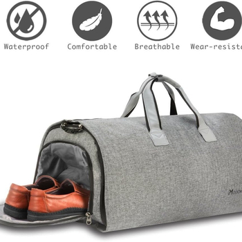 Torba za odlaganje odijela za putovanje – sklopiva, kapacitet 36–55 L, Oxford materijal, vodootporna, urban stil za poslovna putovanja