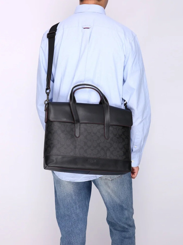 Valódi bőr üzleti aktatáska utazáshoz, első réteg marhabőr, belső bőr belső, letisztult dizájn, 2025 tavaszi kiadás