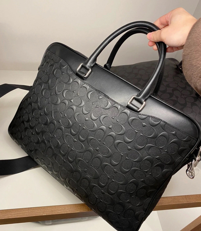 Valódi bőr üzleti aktatáska utazáshoz, első réteg marhabőr, belső bőr belső, letisztult dizájn, 2025 tavaszi kiadás