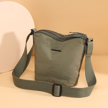 Geantă de umăr pentru bărbați — poliester-cotton; căptușeală: pânză; antibacterian; pentru bărbați; călătorii de relaxare