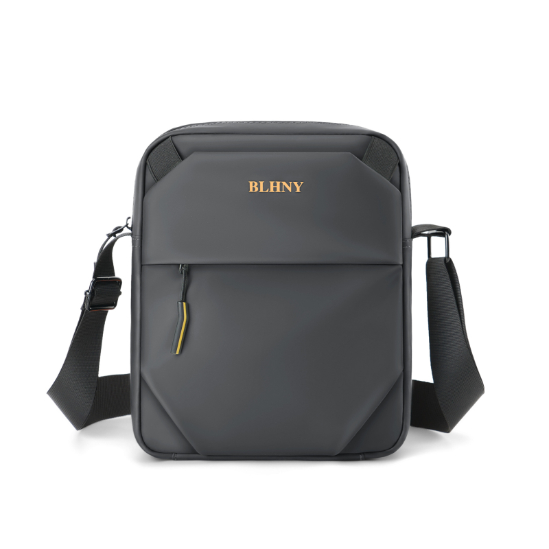 Muška crossbody torba za slobodno vrijeme i putovanja, vodootporna, membranski materijal, poliester podstava