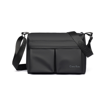 Muška crossbody torba od najlona, vodootporna, gradski stil, za svakodnevnu upotrebu, kompatibilna s 10-inčnim prijenosnikom
