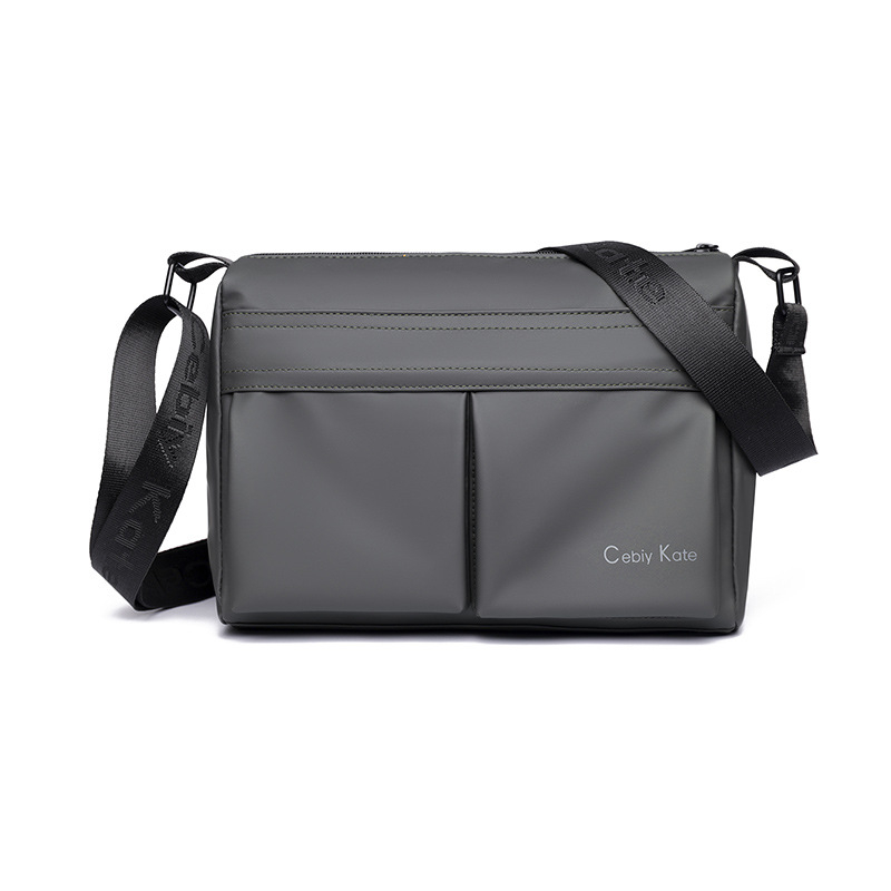 Muška crossbody torba od najlona, vodootporna, gradski stil, za svakodnevnu upotrebu, kompatibilna s 10-inčnim prijenosnikom