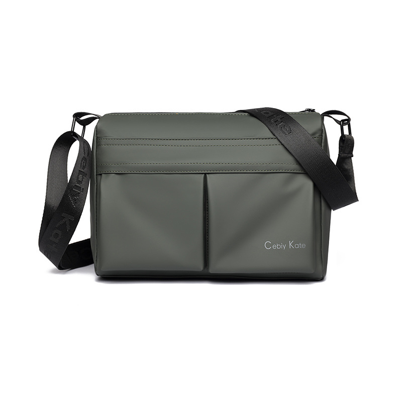 Muška crossbody torba od najlona, vodootporna, gradski stil, za svakodnevnu upotrebu, kompatibilna s 10-inčnim prijenosnikom