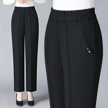 Rovné nohavice z vlneného materiálu, Shanlidi, štýl Diamond, Royal Sister (Voľnočasové nohavice; Materiál: vlna; Štýl: Diamond, Royal Sister; Typ: Rovné nohavice; Hrúbka: normálna)