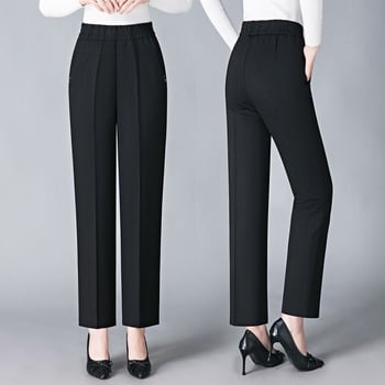 Rovné nohavice z vlneného materiálu, Shanlidi, štýl Diamond, Royal Sister (Voľnočasové nohavice; Materiál: vlna; Štýl: Diamond, Royal Sister; Typ: Rovné nohavice; Hrúbka: normálna)